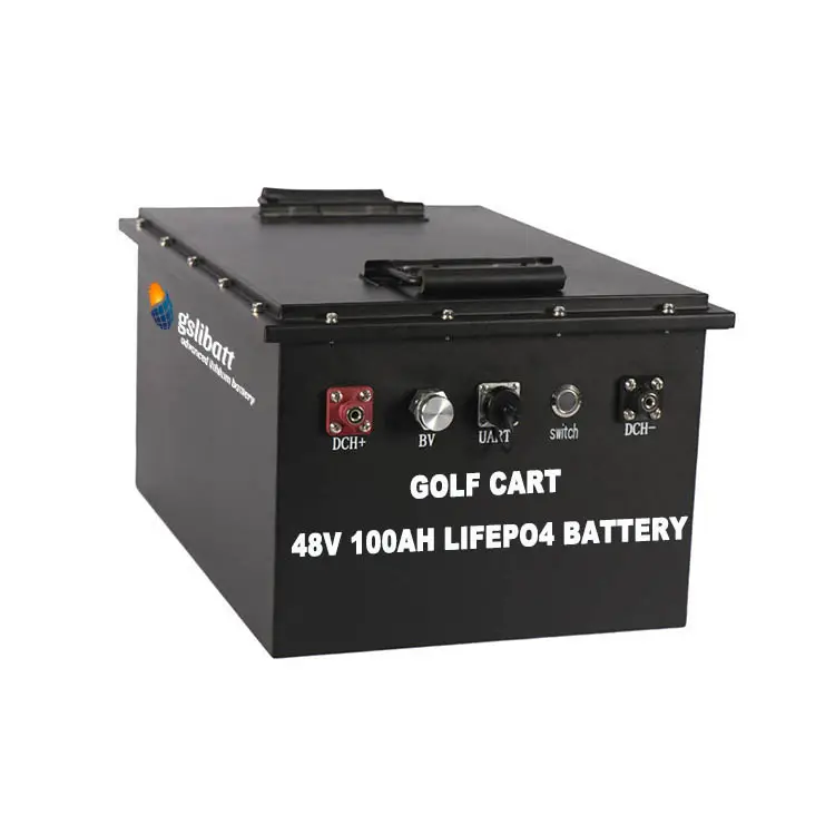 48 volt golf cart lithium ion battery & charger