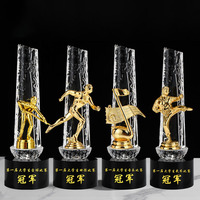 Nouvelle Statue Personnalisée en Métal Doré pour Récompense Sportive (Football, Golf, Basketball, Course) – Trophée MVP pour Compétition et Souvenir de Championnat