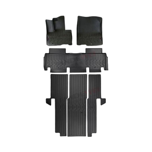 Juego completo antideslizante LHD, alfombrillas impermeables TPV a rayas 3D para coche para Carnival MPV <span class=keywords><strong>Qashqai</strong></span> Outlander, piezas de 3mm de espesor - Product Image 4