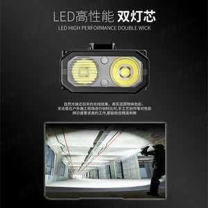 Tactical <b>Flashlight</b> 1300 Lumens <b>Rechargeable</b> Black LED Outdoor Emergency Daily Carry - Product Image 3