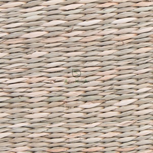 ตะกร้าสานจากหญ้าทะเลสานแบบพับได้ทำจากวัสดุสองชั้นของเวียดนาม - Product Image 6