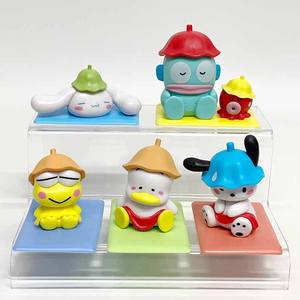 Kulomi all'ingrosso di alta qualità Sanrioed cartone animato simpatico pinguino Pochacco prendiamo una <span class=keywords><strong>serie</strong></span> di Sauna <span class=keywords><strong>figure</strong></span> d'azione giocattolo alla moda - Product Image 3