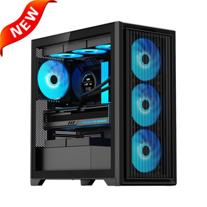 เคสคอมพิวเตอร์ OEM Matx <span class=keywords><strong>Itx</strong></span> สำหรับ CPU เคสตั้งโต๊ะขนาดกลาง เคสเกมมิ่งพร้อมพัดลม สีดำ 2356 Gabinete <span class=keywords><strong>Gamer</strong></span> Caja <span class=keywords><strong>PC</strong></span> - Product Image 4