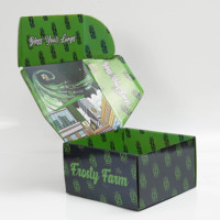 Caja de regalo corrugada con logotipo personalizado reciclable, zapatos, correo postal, cajas de papel de envío para embalaje de ropa