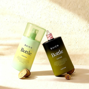 Botella plana Producto para el cuidado de la piel Embalaje Botella de protección <span class=keywords><strong>solar</strong></span> facial Personalización 50ml Serigrafía cosmética de plástico HDPE Longway - Product Image 6