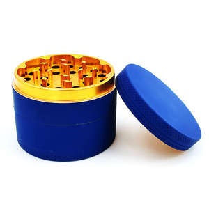 Tùy Chỉnh Logo Grinder Herb 63 Mét 4 Miếng <span class=keywords><strong>Silicone</strong></span> Herb Grinder - Product Image 4