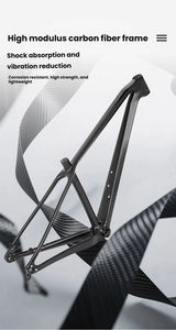 Bicicleta WARRIOR Pro de Fibra de Carbono de Alto Módulo con Transmisión <span class=keywords><strong>SHIMANO</strong></span> <span class=keywords><strong>XT</strong></span> M8100-12S y Horquilla de Suspensión de Aire para Senderos Todoterreno - Product Image 4