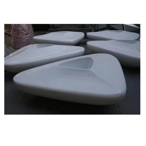 Maceta Redonda Grande Decorativa de Fibra de Vidrio <span class=keywords><strong>para</strong></span> Árboles y Plantas en Maceta, Maceta con Asiento Cómodo <span class=keywords><strong>para</strong></span> Jardín y Hogar - Product Image 3