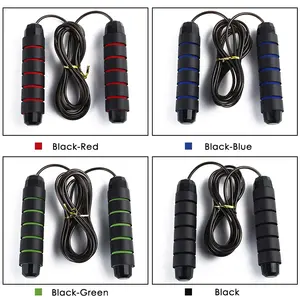 Hot Selling Custom Gym Home Fitness Plastic Jump Rope Skipping Ropes For Body Building