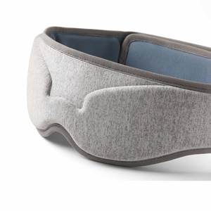 Masker tidur pemanas lipat portabel, pemijat mata elektrik dengan getaran panas, masker mata pijat - Product Image 3