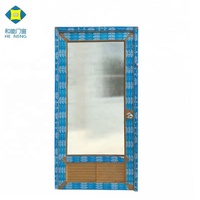 중국 광저우 공급업체 중국 공장 욕실 유리문 디자인 PVC UPVC 화장실 문 플라스틱 PVC 욕실 문 EPDM