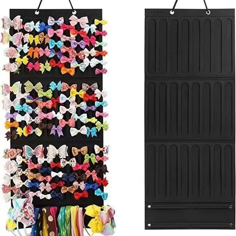 Hot-selling Minimalist Headwear Storage Pouch - Hairpin Storage - Felt Jewelry Hanging Organizer Bag