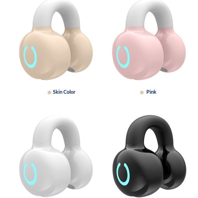 YX09 Clip on Bluetooths Headphones Bone Conduction Stereo IPX4 Waterproof Type C Fast Charging