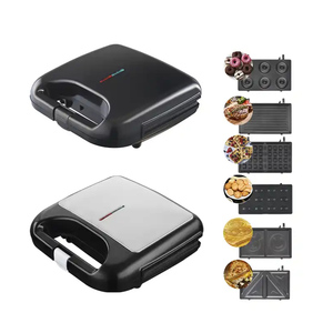 Mini máquina para hacer gofres 4 3 en 1, tostadora para desayuno, sándwich, taza DONET, pastel pop, máquina eléctrica para hacer gofres, gofres desmontables - Product Image 5
