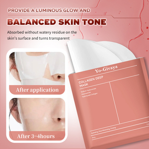 Maschera Bio-Collagene Coreana OEM/ODM, Maschera Idrogel Idratante Notturna, Maschera Minimizzante Pori, Produttore Cosmetico Personalizzato - Product Image 3