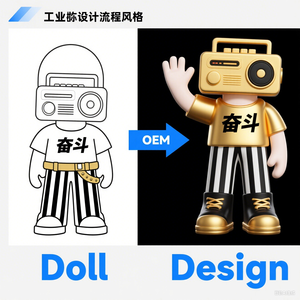 Tùy Chỉnh <span class=keywords><strong>3D</strong></span> Hình Đồ Chơi Thiết Lập-Phim Hoạt Hình Phim Hoạt Hình Hình Mô Hình Cho OEM Sản Xuất - Product Image 2