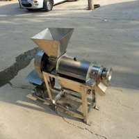 Koudpers sapcentrifuge met schroef, 160 kg hydraulische pers, fruit- en groentepulpmachine