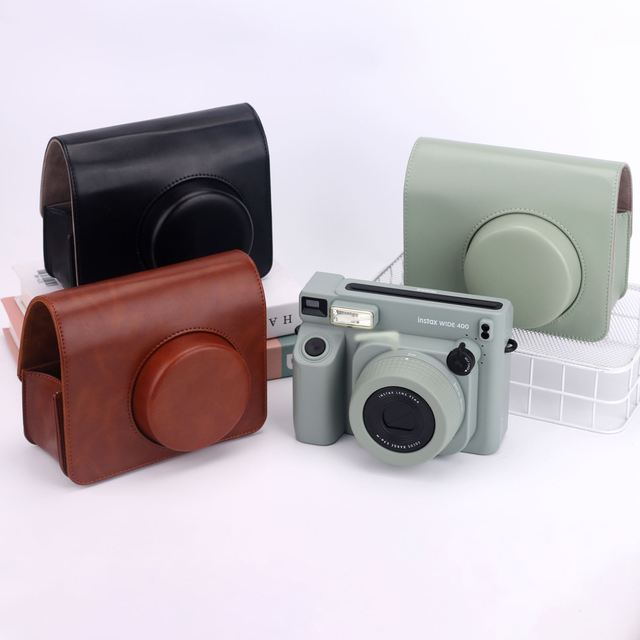 Lerp&Soft Case Camera Storage Bag Shoulder Bag for Fuji Fujifilm Instax Wide 400 Instant Camera