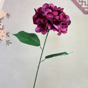 Hortensia Artificial Suzume II de 30cm-100cm, Tela de Seda, Decoración para Bodas y Hogar, Ramo de Flores, Venta al Por Mayor - Product Image 2