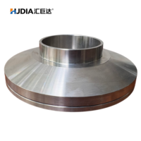 Bride forgée en acier inoxydable 304 haute pression, sur mesure, PN16, tête hexagonale, surface lisse, classe 150, pour applications industrielles de fluides