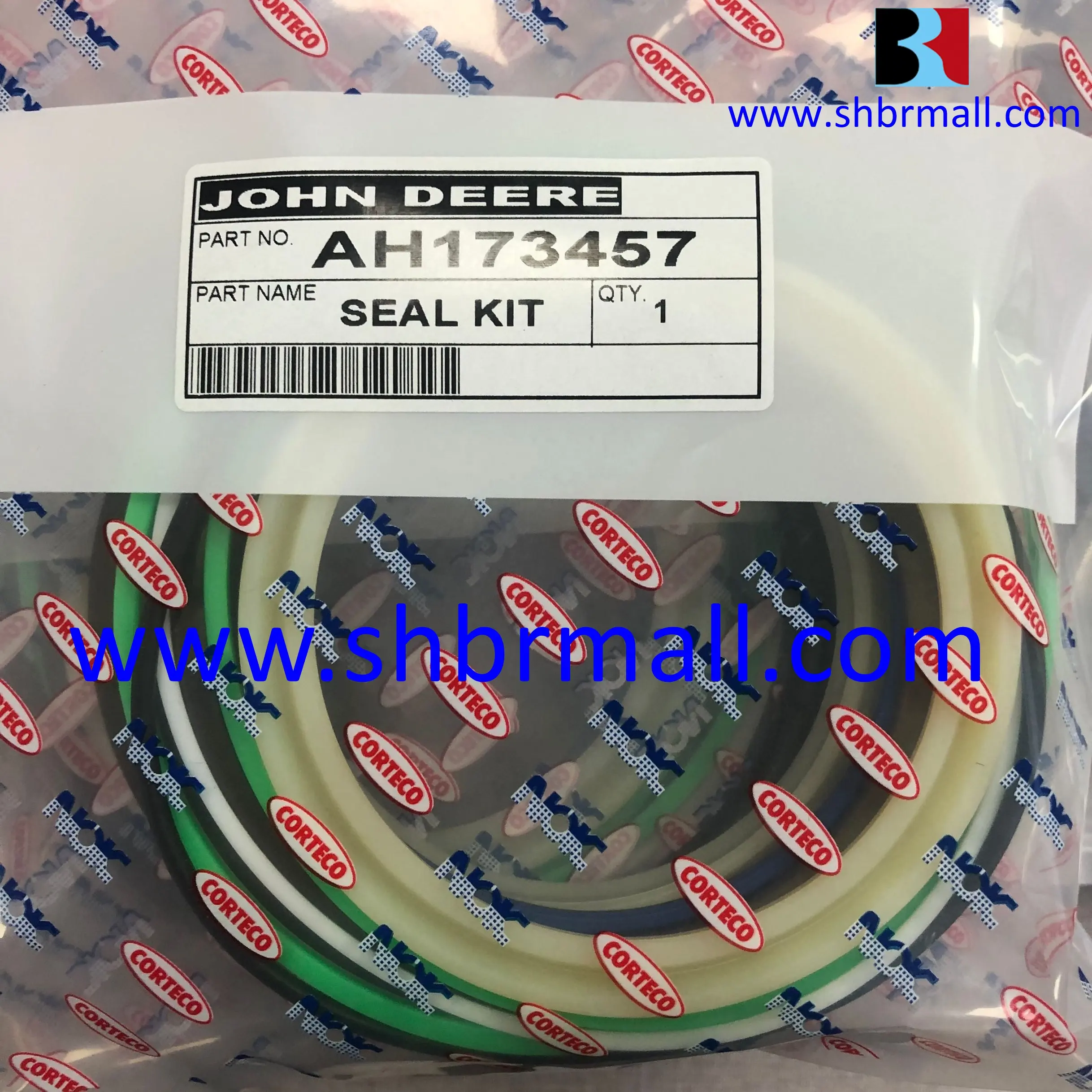 Vervangende Hydraulische Cilinder Reparatie Seal Kits Ah173457 Voor Graafmachine