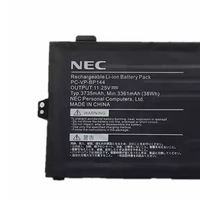 Batterie pour ordinateur portable et tablette de haute qualité 11,25 V 3361 mAh 38 Wh PC-VP-BP144 pour NEC Batterie rechargeable pour ordinateur portable 3ICP5/54/90