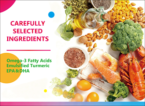 Etiqueta personalizada OEM compatible con la salud del corazón y el cerebro Aceite de pescado Omega 3 Cápsula blanda Omega + Cúrcuma 5 en 1 - Product Image 5