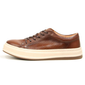 Chaussures pour hommes en cuir véritable vintage de haute qualité, imperméables, légères, respirantes, pour le bureau, la carrière, le sport, les loisirs, les sorties - Product Image 6