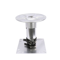 Xiamen Soleil Marine Offre Spéciale 3 stade Aluminium Table Piédestal Gaz Réglable Pour Yacht Bateau Bateau