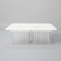 Embouts de pipette compatibles Tecan à bas prix de haute qualité 20-1000ul et embouts robotiques filtrés conducteurs noirs de 5ml