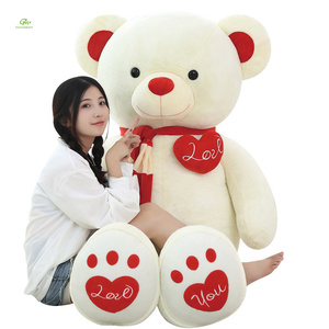 Oso de Peluche Grande y Adorable de Greenmart, Juguete de Peluche Personalizado para Regalo de San Valentín, Oso de Peluche Suave para Abrazar, Relleno de PP - Product Image 1