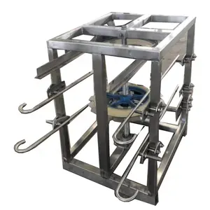 Tagliatrice automatica dell'artiglio dei piedi di pollo per la linea di macellazione del pollame in acciaio inossidabile 304 completo