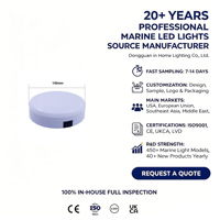 Accessoires pour bateaux, lumière de courtoisie marine LED, étanche IP65, 12V DC, blanc/blanc+bleu/blanc+rouge, pour éclairage intérieur de cabine de yacht