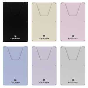 Tarjetero Delgado CardHoda para Tarjetas de Crédito, Cartera de Bolsillo Delantero, Aluminio con Bloqueo RFID, Multifuncional de 6 Pulgadas, Sin Cierre - Product Image 6