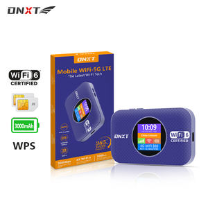 <span class=keywords><strong>Router</strong></span> Inalámbrico Portátil DNXT MF967 Pocket Mifi <span class=keywords><strong>WiFi</strong></span> 6 4G LTE con Batería de 3000mAh y Ranuras para Tarjeta SIM para Exteriores Mini <span class=keywords><strong>Router</strong></span> <span class=keywords><strong>Wifi</strong></span> - Product Image 2