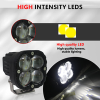 Haute Qualité Puissance 5000LM Offroad 4X4 Chariot 3.5 Pouces Spot Led Conduite Lumière pour Ford UTV ATV