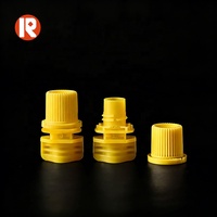 Emballage et bouchon en plastique bleu de 8,6 mm pour boissons, sacs d'emballage flexibles