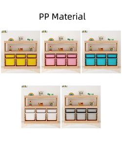 สามชั้นของเล่นไม้ตู้ลิ้นชักพลาสติก <span class=keywords><strong>Toffy</strong></span> เพื่อนวัยรุ่นเด็กที่ทันสมัยตู้เสื้อผ้าของเล่นเด็กไม้ - Product Image 5