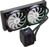 Alseye cairan pendingin air PC Gaming, pendingin CPU komputer Gaming dengan suhu