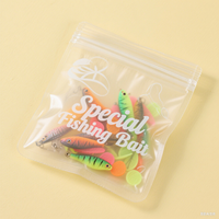Sacs en plastique PE recyclables à trois côtés scellés avec film d'aluminium Mylar avec fermeture éclair pour les fruits de mer et l'agriculture Personnalisable