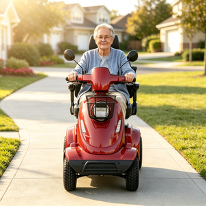 Scooters électriques pour personnes âgées, certifiés CE, 4 roues, en acier et alliage d'aluminium, avec siège, chaise électrique pour monter les escaliers - Product Image 1