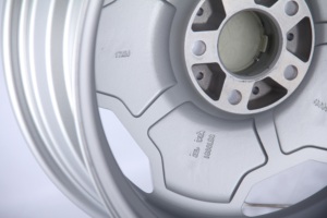 ขอบล้อรถยนต์สีเงิน5 112ขอบ17นิ้ว803 Mercedes <span class=keywords><strong>Benz</strong></span> AMG รุ่นราคาดี - Product Image 2