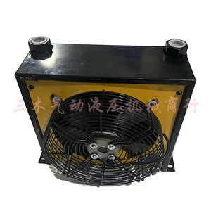Radiador de aceite hidráulico refrigerado por aire Ah1490 Ac220v Dc24v, intercambiador de calor vertical de aluminio para uso industrial - Product Image 2