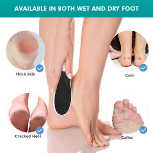 Groothandel Professionele Voetverzorgingstools Van Hoge Kwaliteit Roestvrijstalen Puimsteen Met <span class=keywords><strong>Plastic</strong></span> Handvatten Voor Het Verwijderen Van Dode Huid - Product Image 2