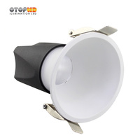 Lampu Sorot bawah Led 7W, lampu Downlight langit-langit Ip44 tersembunyi