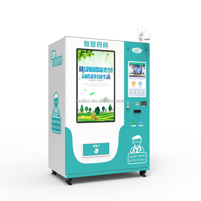 New Hotel Restaurant Self Service Pharmacy Vending Machine With Camera