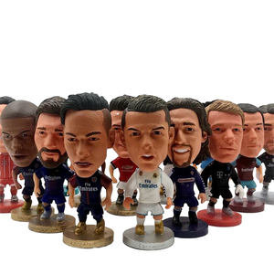 Figurines d'action de joueurs de football RCGIFT personnalisées, écologiques, en PVC, modèles de stars du football avec <span class=keywords><strong>grosse</strong></span> tête pour les fans de sport - Product Image 4