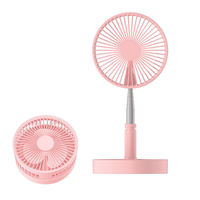 Ventilateur de table télescopique pliable réglable pour plancher de refroidissement de bureau 9000mAh Kc Batterie Usb Rechargeable Ventilateurs debout de refroidissement par air
