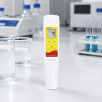 BIOBASE Pocket pH / ° C/ ° Alat Ukur pH dan Suhu F Tester, Pengukur pH dan Suhu Genggam 0.0~14.0pH, Penguji Multi-parameter