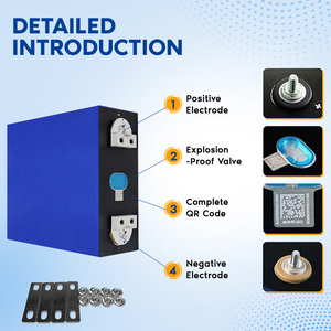 เซลล์แบตเตอรี่ลิเธียม280ah 3.2V 100 ah 230ah เซลล์แบตเตอรี่ Lifepo4เกรดแบตเตอรี่ลิเธียมไอออนแบบปริซึมลึก - Product Image 3